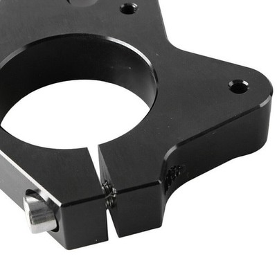For 2009-2012 Kawasaki Ninja ZX6R Black 1x Front Triple Tree End