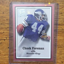 Fleer 2000 Greats of the Game Chuck Foreman #42 Minnesota Vikings NFL Card