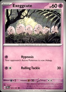 Exeggcute 023/091 Paldean Fates Common