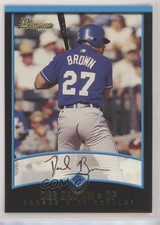 2001 Bowman Dee Brown #167 3d5