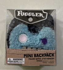 NEW 2026 Fuggler Mini Backpack Keyring with Bonus Mini Stationery BLUE