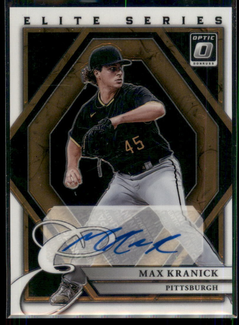 2022 Donruss Optic Max Kranick The Elite Series Signatures #ESS-MK Pirates