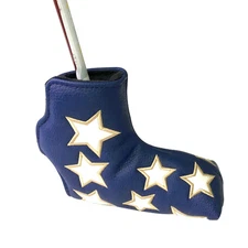 Golf Headcover Blade Putter Cover Magnetic Putter Head Cover Five-pointed Stars