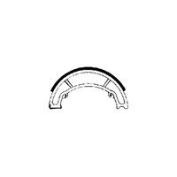 Bremstrommel Bremsbacken Hinten Honda CN Helix Spazio (MF02) 250 1990 1999