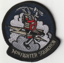 Parche de la Fuerza Aérea 14th Fighter Sqn Misawa AB Japón de la USAF