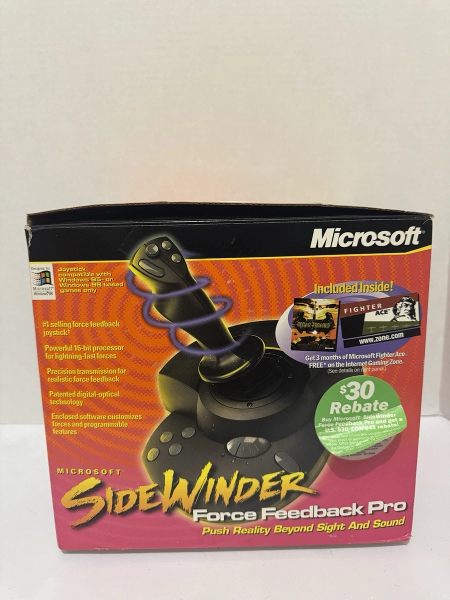 Microsoft Sidewinder Force Feedback for sale | eBay