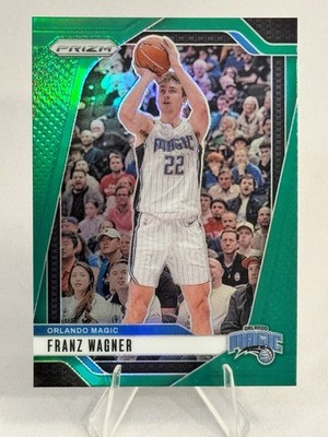 Franz Wagner Green Prizm 2024-25 Panini Prizm #143