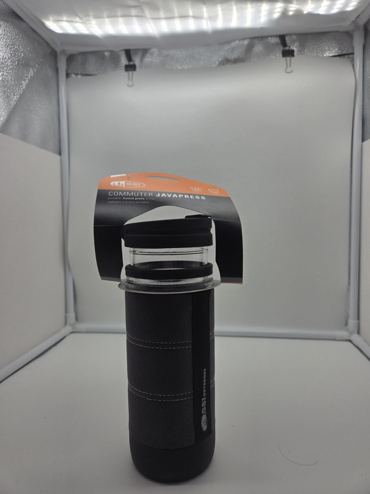 Commuter JavaPress French Press Graphite
