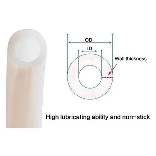 2.5mm Inner Diameter Direct Extruder PTFE Tubing Compatible With Bambu - Photo 4/12