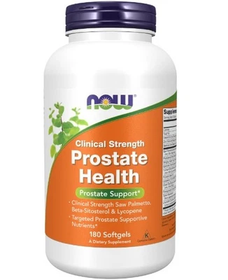NOW FOODS PROSTATA HEALTH CLINICAL STRENGHT 180 WEICHKAPSELN - Bild 1 von 2