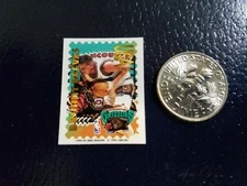 Bryant Reeves Grizzlies NBA 1995 CME Stamp MIDSIZE CUT OUT RARE ODDBALL