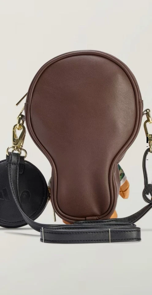 Adidas x Bape Baby Milo Bag A Bathing Ape Crossbody W/Soccer Coin Bag 🔥 NEW  - Image 2 of 4