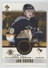 2001-02 Pacific Private Stock Game-Used Gear Jan Hrdina #76 n1u