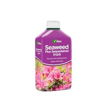 Vitax Seaweed Liquid Fertiliser Plus Sequestered Iron All Purpose Plant Feed 1L 11.99 per litre