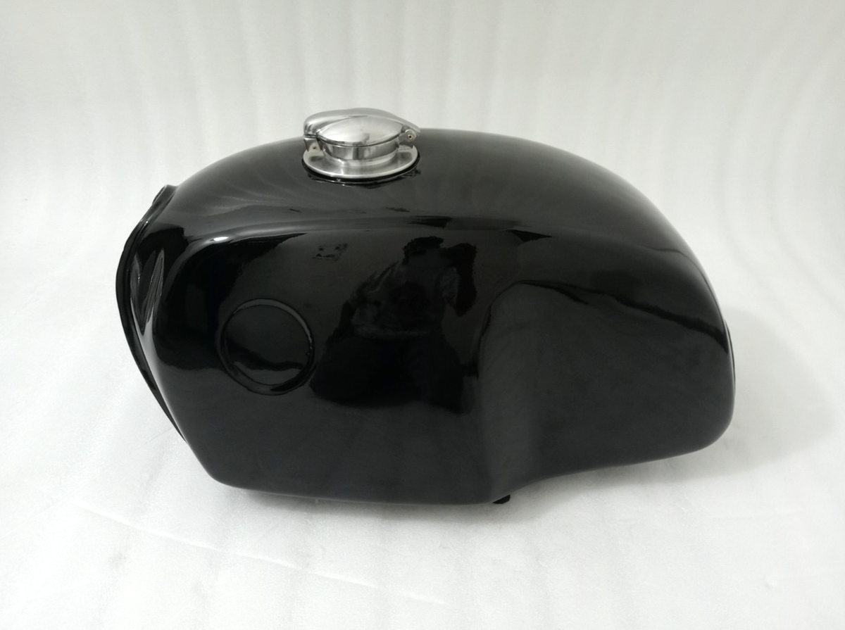 BMW R100 RT RS R90 R80 R75 BLACK PAINTED STEEL PETROL FUEL GAS