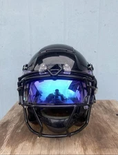 Schutt F7 Black Helmet With Custom Facemask