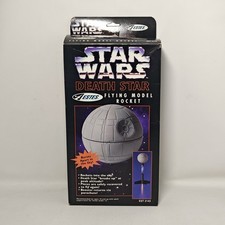Vintage 1997 Estes Star Wars Death Star Flying Model Rocket EST 2143