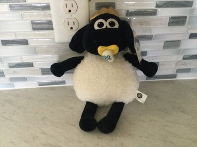 TIMMY WITH PACIFIER FRON TELEVISION SHOW SHAUN THE SHEEP NEW PLUSH 
