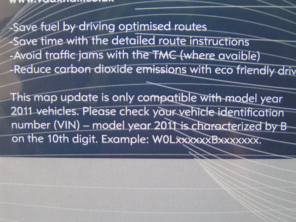 DVD NAVIGATION OPEL NAVI 800 EUROPA 2016 INSIGNIA ASTRA J MERIVA B MODELLJ. 2011 - Bild 4 von 4