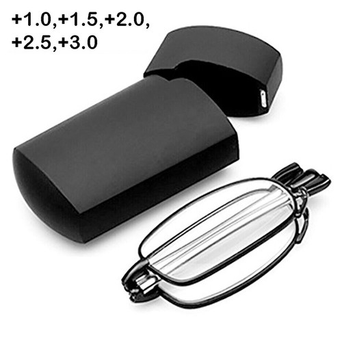 Klappbare Lesebrille vergrößern presbyopisches Etui-Unisex-1,5 2 2,5 - Picture 8 of 69