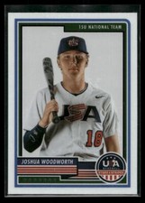 2023 Panini USA Baseball Stars & Stripes #40 Joshua Woodworth