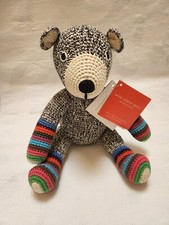 Anne-Claire Petit Teddy Bear Handmade Crochet NWT