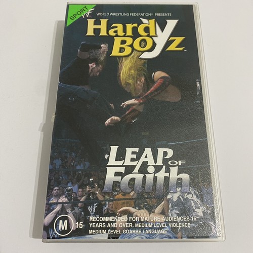WWF Hardy Boyz (VHS, 2001) Leap of Faith Ex Rental WWE Wrestling VHS Video Tape - Picture 2 of 5