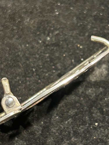 MID-CENTURY STERLINGSILBER TRADITIONELLE KELTISCHE KNOTEN GÜRTELSCHNALLE, 4", GEPUNZT - Bild 4 von 5
