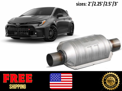 For All Nissan Exhaust Cat Converter Universal Fit 2.25 EPA Approved