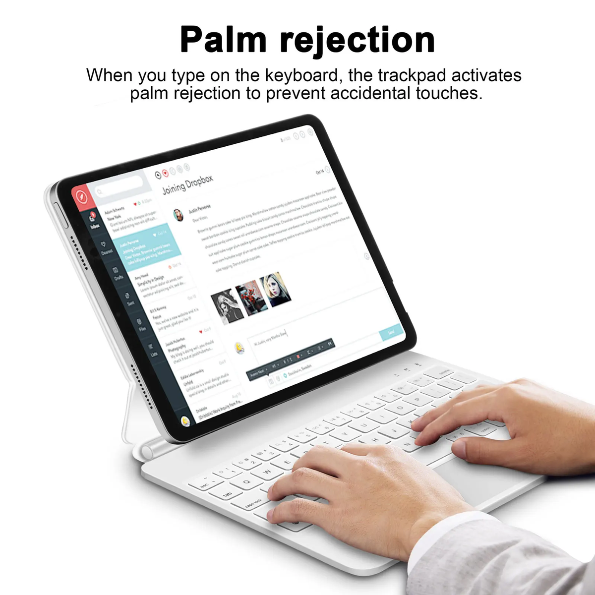 HOT Goojodoq Magic Keyboard Ipad Charging GOOJODOQ Magic