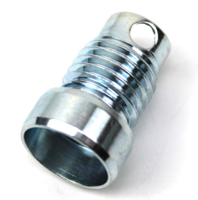 Tecomec Adapter / Gewindeb. für Tecomec Fadenkopf auf M12x1,5 Linksinnengewinde