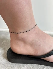 Stainless Steel Anklet - 9”