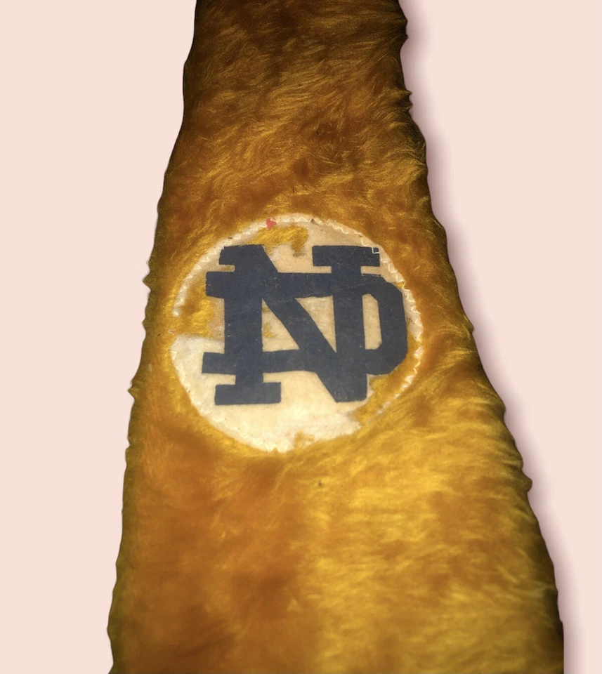 Corbata de cuello vintage de la Universidad de Notre Dame ¿MUY RARA AÑOS 40? Foto 3 de 4