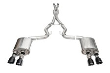 Corsa Performance 24- Mustang Dark Horse 5.0l Cat Back Exhaust- 21265blk Corsa Performance 24- Mustang Dark Horse 5.0l Cat Back Exhaust- 21265blk