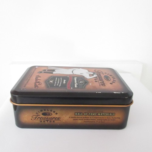 '04 DONRUSS TIMELESS TREASURES BABE RUTH MLB BASEBALL BOÎTE EN ÉTAIN VIDE - Photo 5/8
