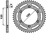 Couronne acier C45 45 dents pour chaîne 520 de KTM 690