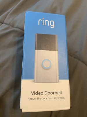 Ring 1080p Wireless Video Doorbell - Silver