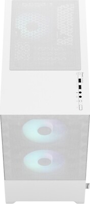 Fractal Design Pop Mini Air RGB White TG mATX High-Airflow Clear