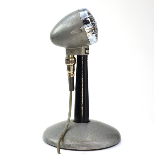 Vintage Astatic JT-30 Microphone w 1/4" phono 1930s repair parts display
