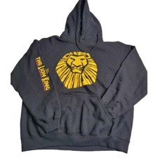 Disney The Lion King Hoodie Men's Large Black