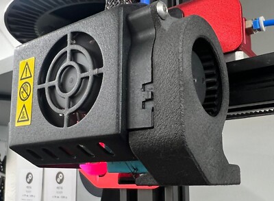 Bauteillüfter Upgrade Ender 5 / Plus / Pro / CR-10 Lüfterführung PA SLS gedruckt