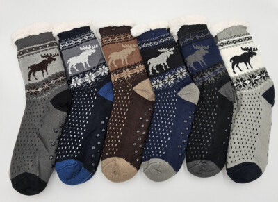 Herren Hüttensocken Thermosocken Kuschelsocken Gr. 40-46 HK001