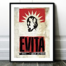 Evita The Musical Poster Print