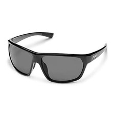 Suncloud Boone Polarized Sunglasses, Black/Polarized Gray