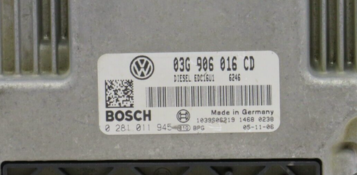 ⭐ CENTRALINA VW TURAN 03G906016CD/03G 906 016 CD/0281011945/0 281 011 945 ⭐ - Picture 5 of 5