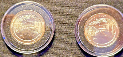 2014 S Great Smoky Mtns National Park ATB Series Uncirculated P&D Quarters 2pc
