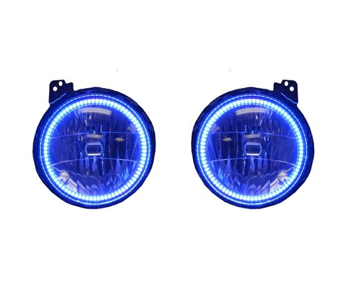 Kit de halo de faros RGB multicolor CHS para Jeep Wrangler 18-19 - Imagen 8 de 11