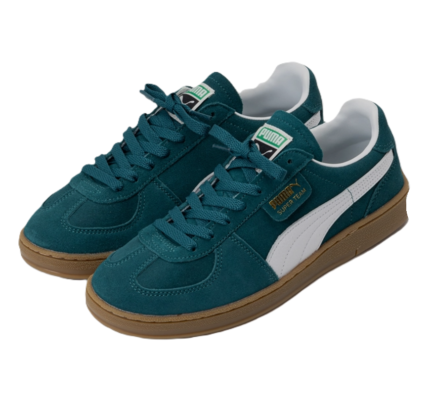 Puma Men's Super Team SD Cold Green/White 398528-01 i | eBay