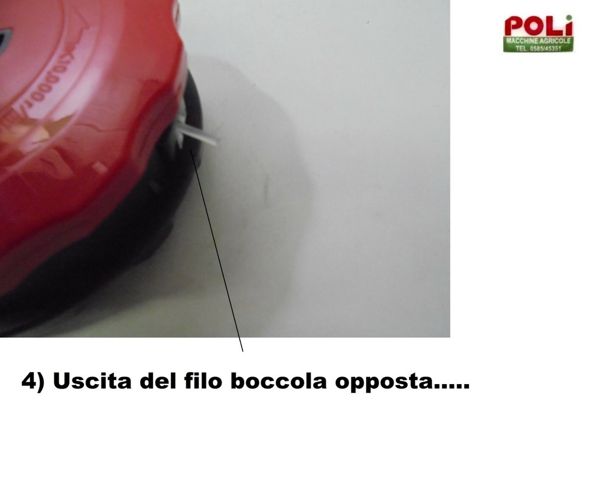 TESTINA DECESPUGLIATORE ECHO SHINDAIWA SUGIHARA DIATOP W5 D 130 10x1 25 Sx F.1.1.76.gp.4272 - Foto 6