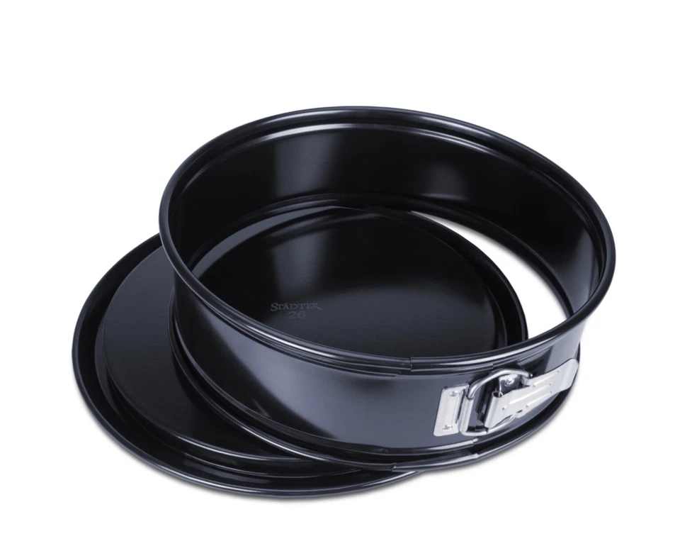Springform Kuchen Backform Städter Black Edition rund  ø 26 cm / H 7cm Emaille - Bild 2 von 4
